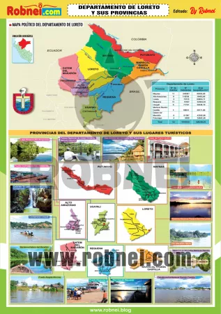 Departamento De Loreto Y Sus Provincias